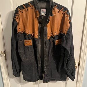 Western jean jacket